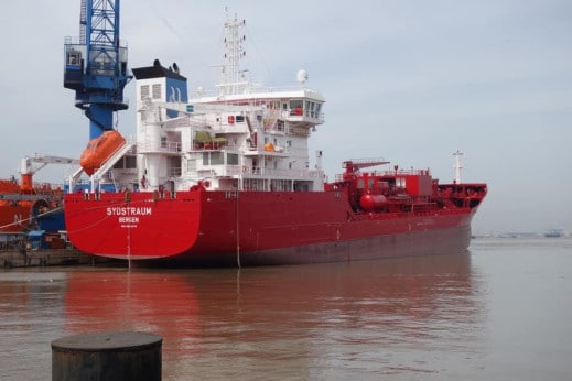 M/T Sydstraum delivered 10