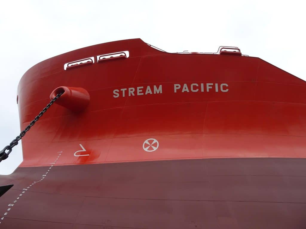 Stream Pacific delivered 2