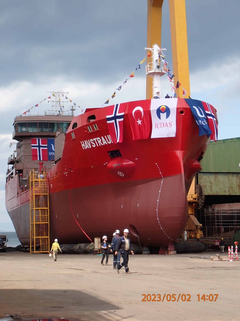 First Icdas newbuilding launched 5